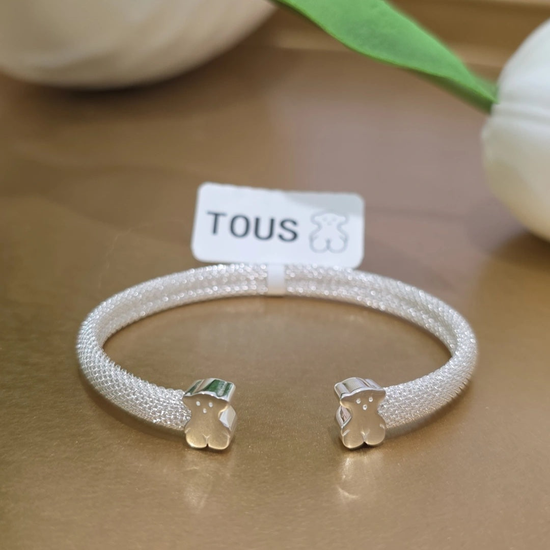 Bear Cuff Bracelet Adjustes 15cm - 16.5cm