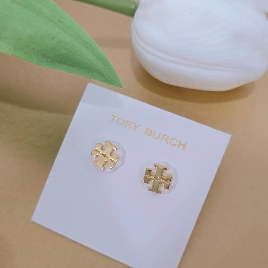 Tor White Shell Earrings