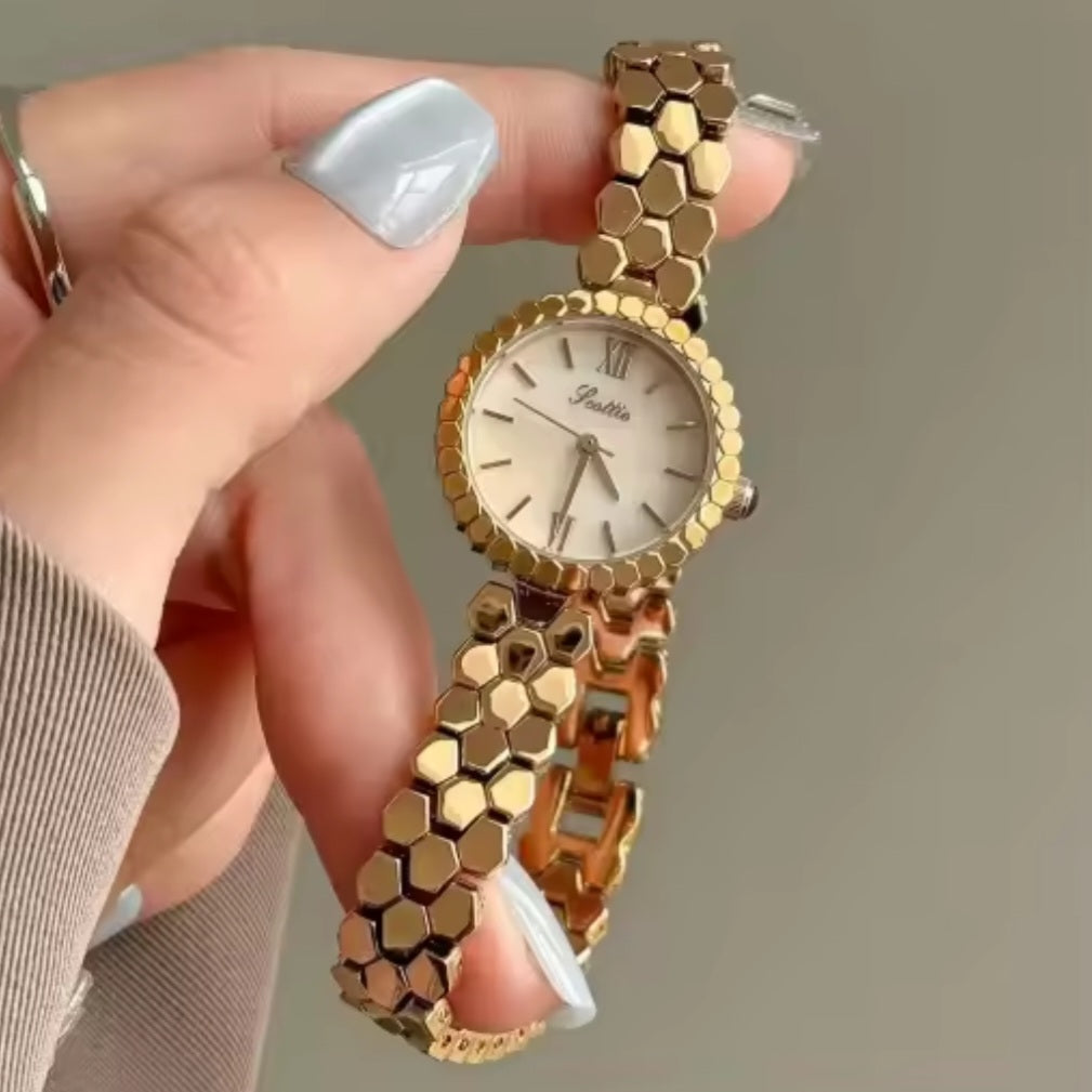 Snake Watch White Dial