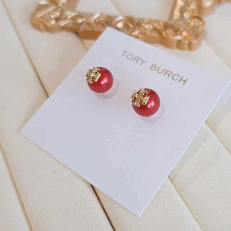 Red Tor Earrings