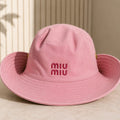 Pink M Hat