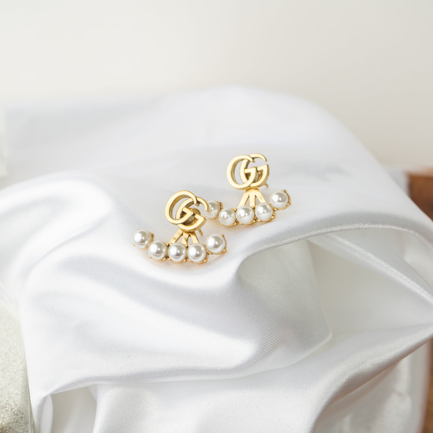 G 2 in 1 earrings