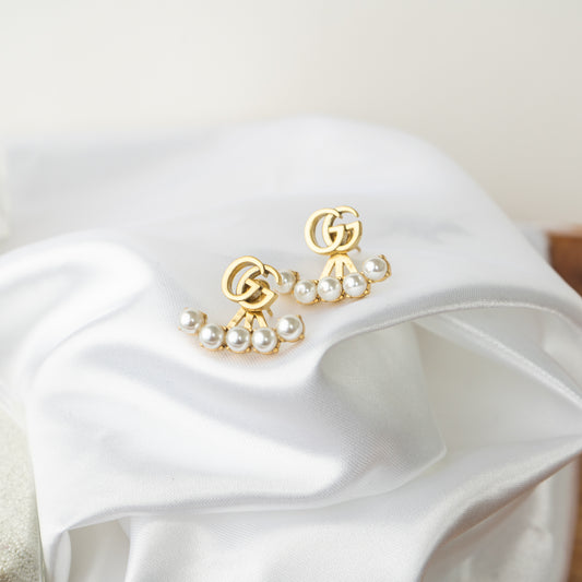G 2 in 1 earrings