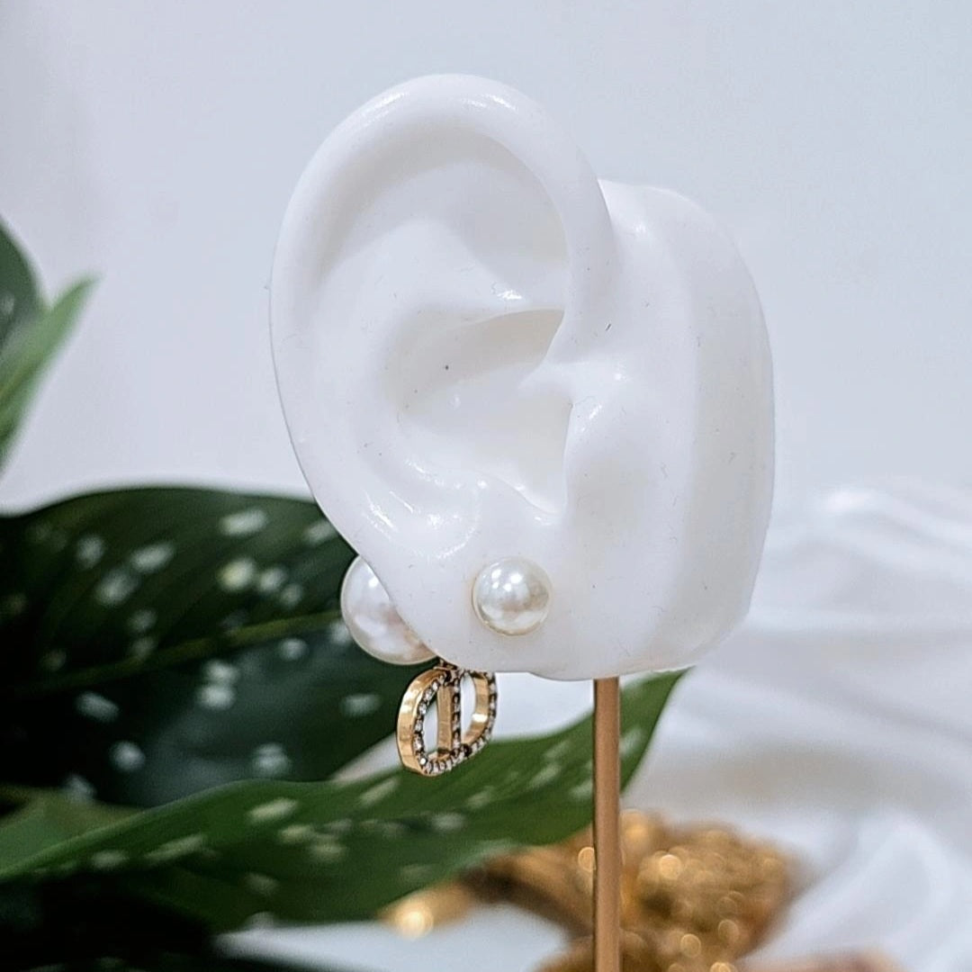 Diamond Gold C / D earrings