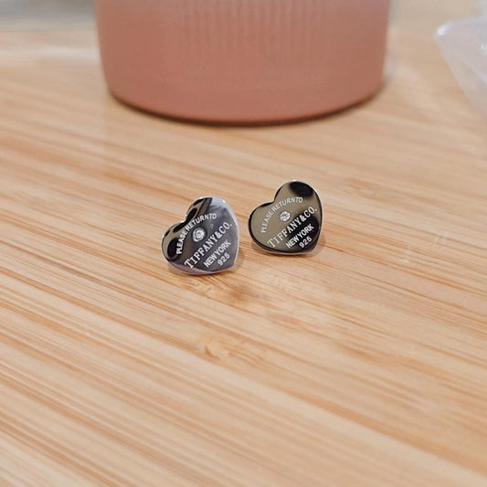 TF Silver Earrings Medium