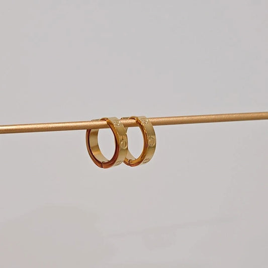 Crt Gold Hoops