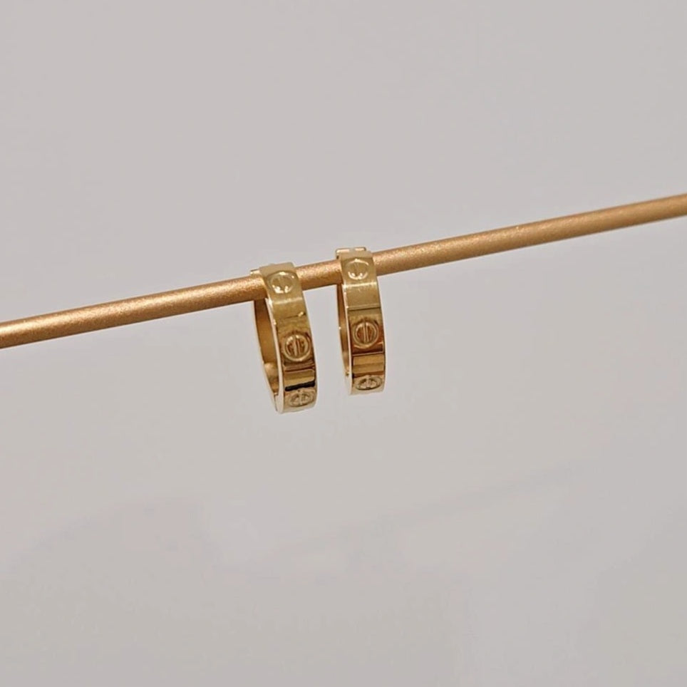 Crt Gold Hoops