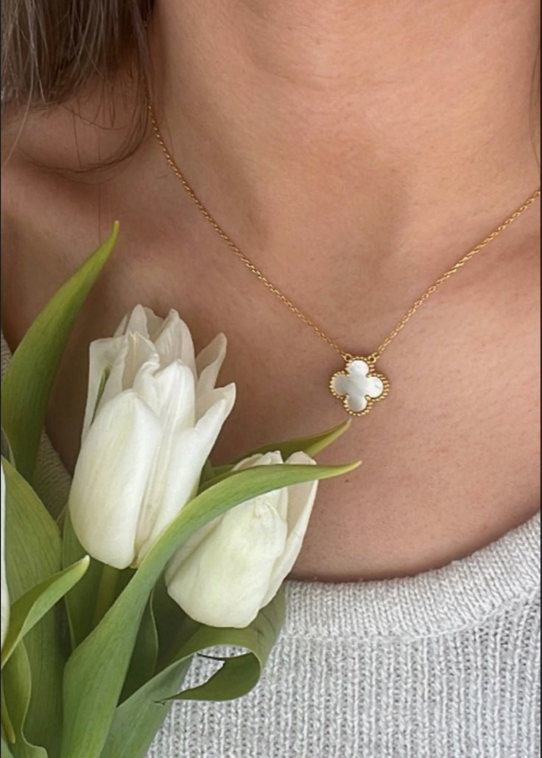 V SINGLE NECKLACE REGULAR SIZE