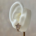 C Star Earrings