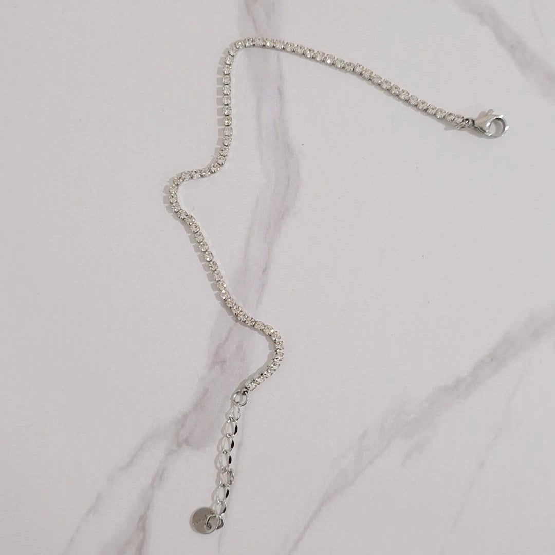 Tennis Bracelet or Anklet *Adjustable