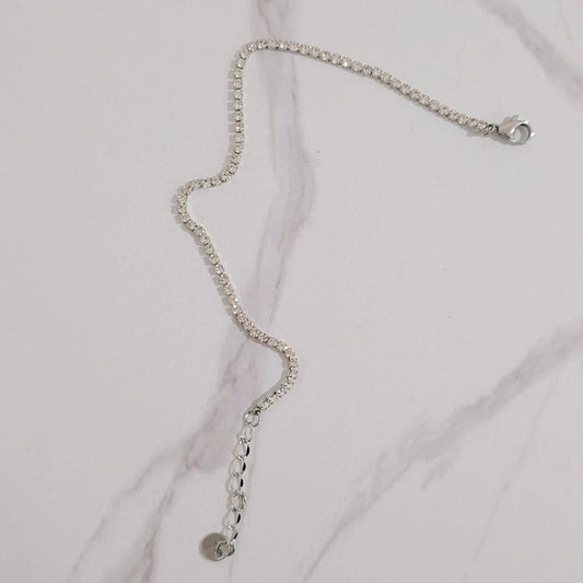 Tennis Bracelet or Anklet *Adjustable