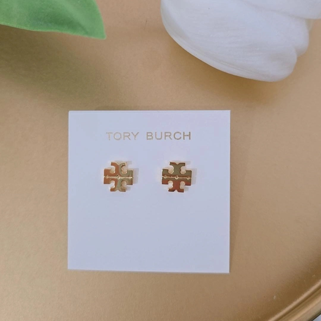 Tor Plain Gold Earrings
