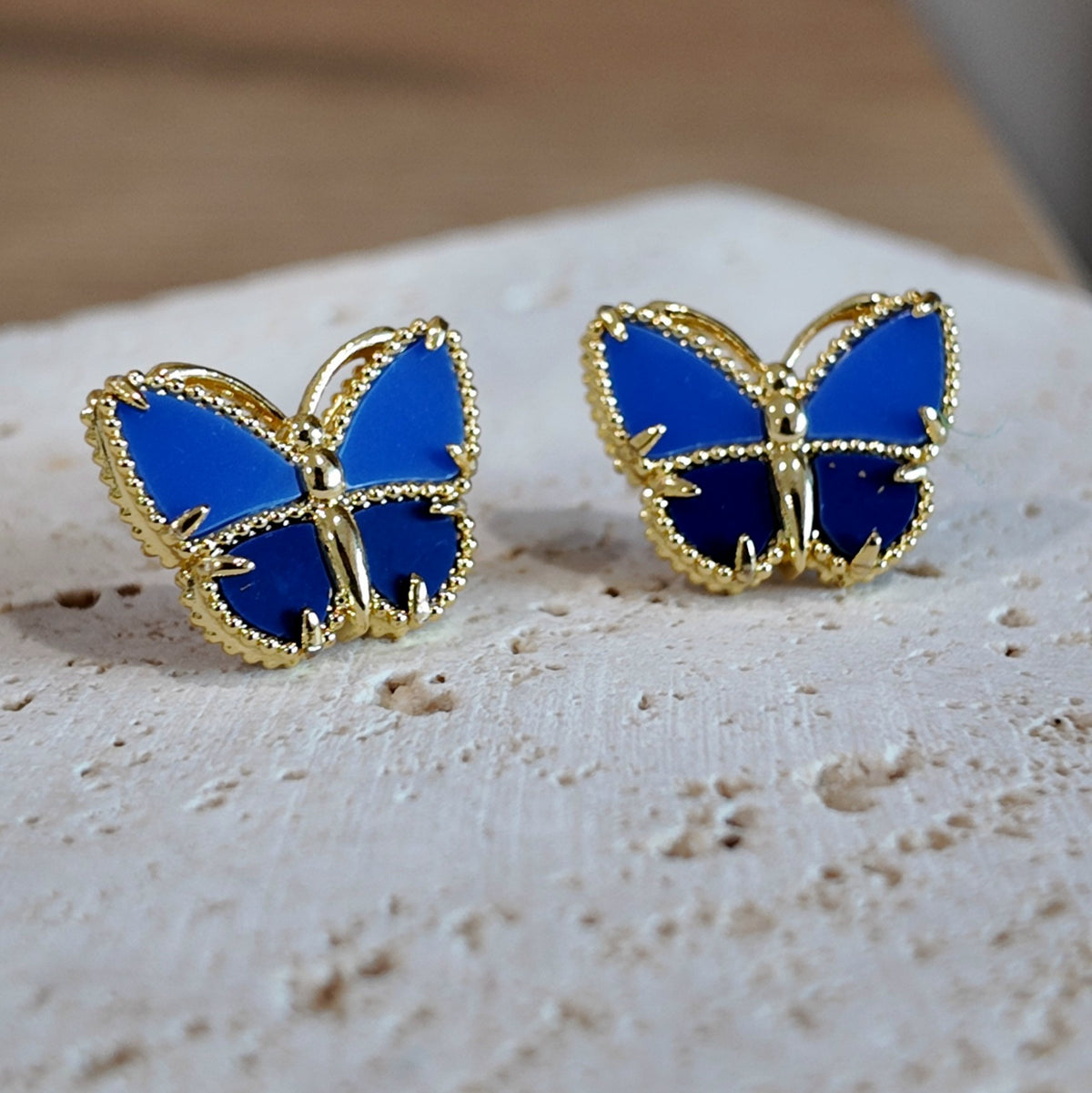 Blue Butterfly 🦋 Earrings