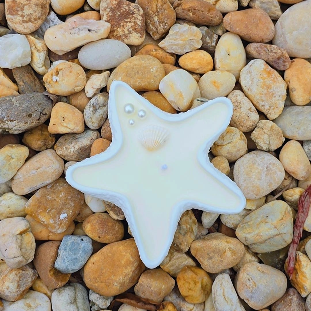 Starfish Decor Candle