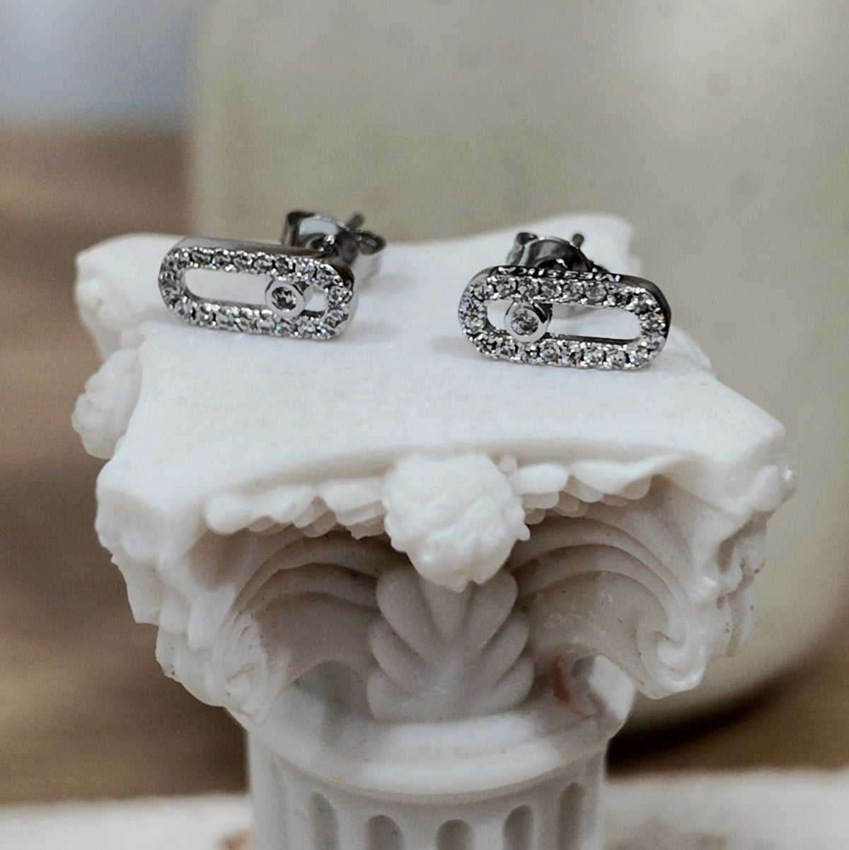 Mini Meli Earrings with zirconia