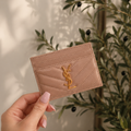 Y Beige Card Case