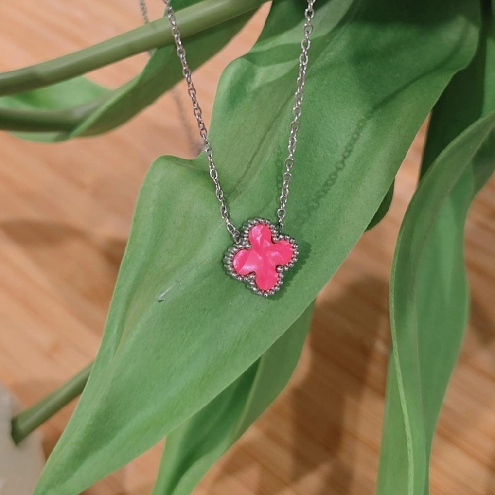 Hot Pink Necklace
