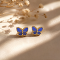 Blue Butterfly 🦋 Earrings