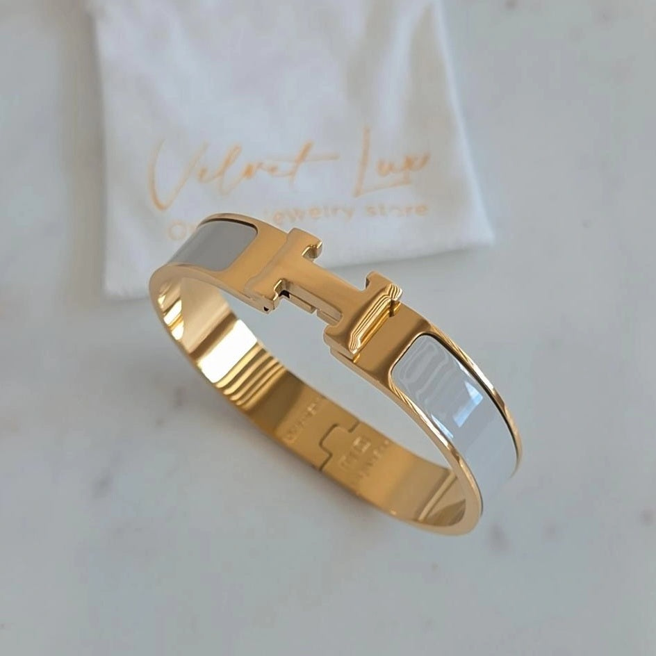 Grey H Bracelet