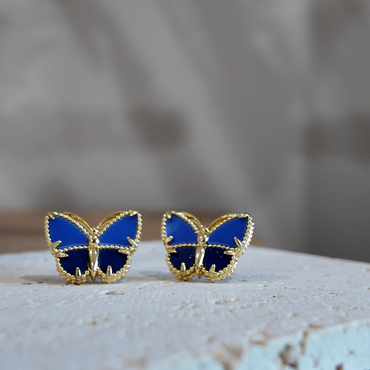 Blue Butterfly 🦋 Earrings