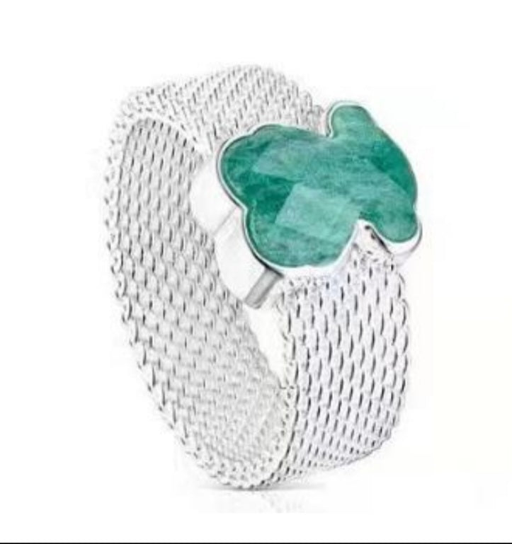 Bear Turquesa Ring