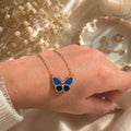 Blue Butterfly Necklace 🦋
