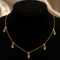 Multiple Charm Messi Necklace