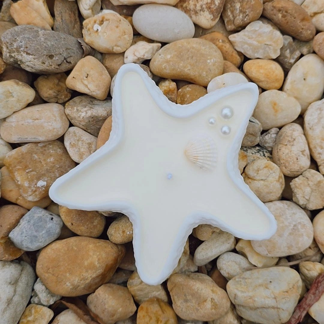 Starfish Decor Candle