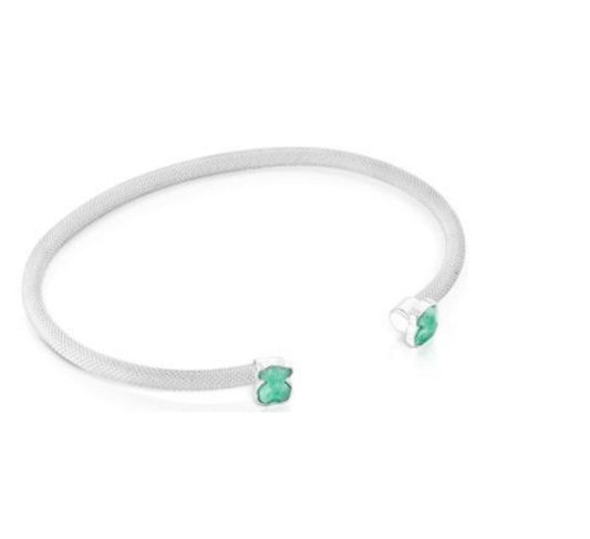 Turquesa Bear Cuff