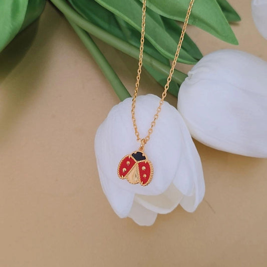Lady Bug Necklace