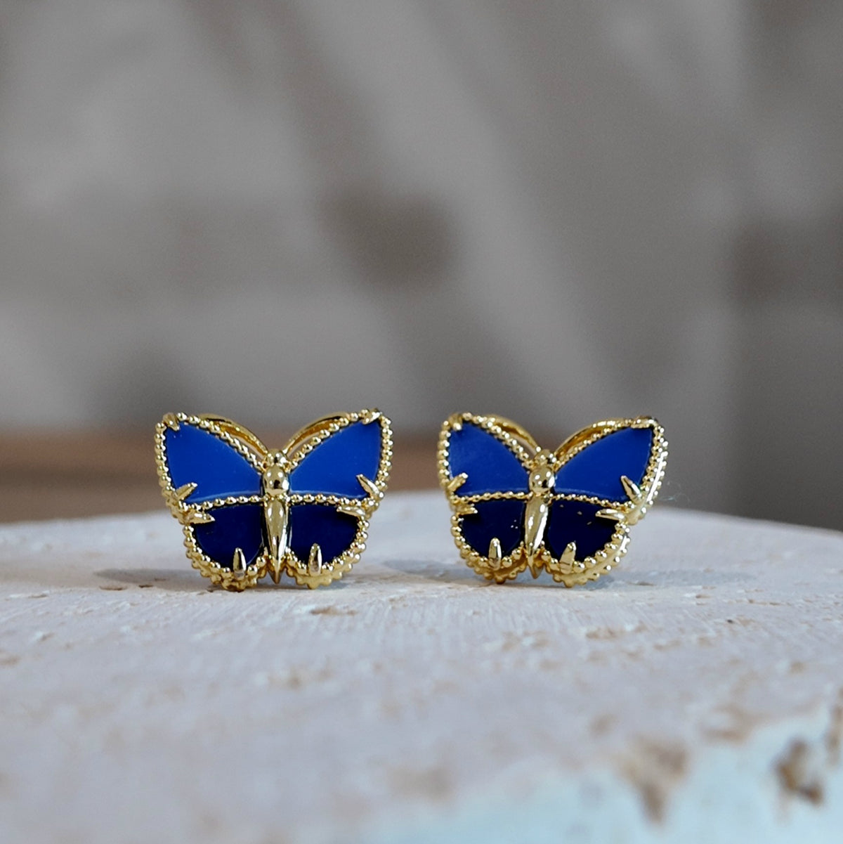 Blue Butterfly 🦋 Earrings