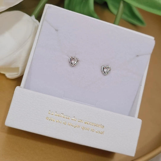 Pando Heart Earrings