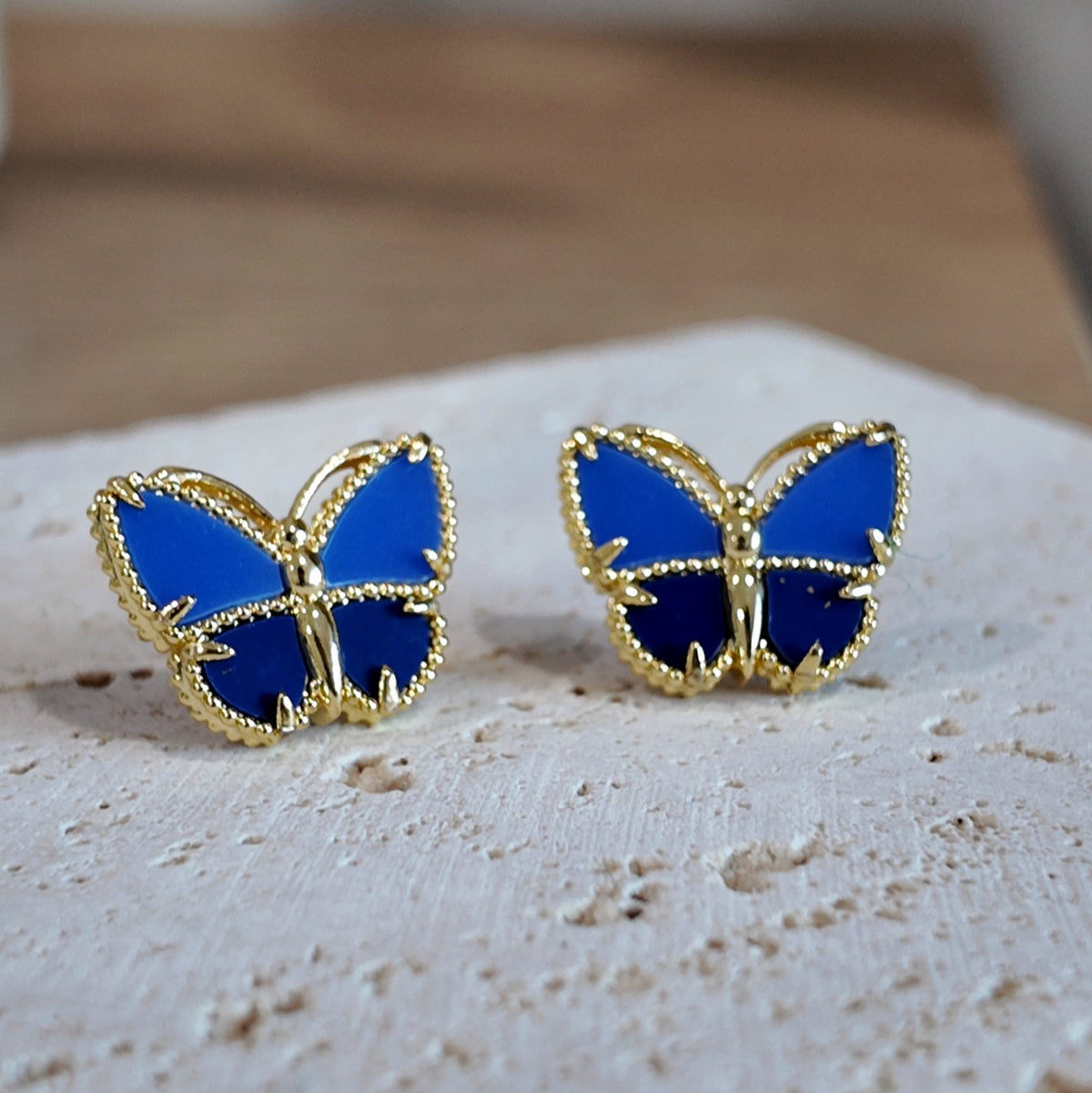 Blue Butterfly 🦋 Earrings