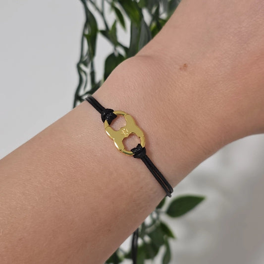 T Black Bracelet