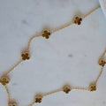 Multiple Mini V necklace