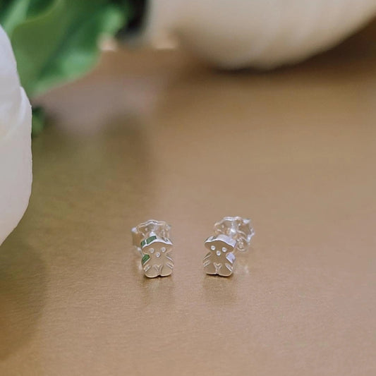 Small Bear Earrings