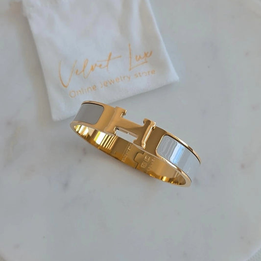 Grey H Bracelet