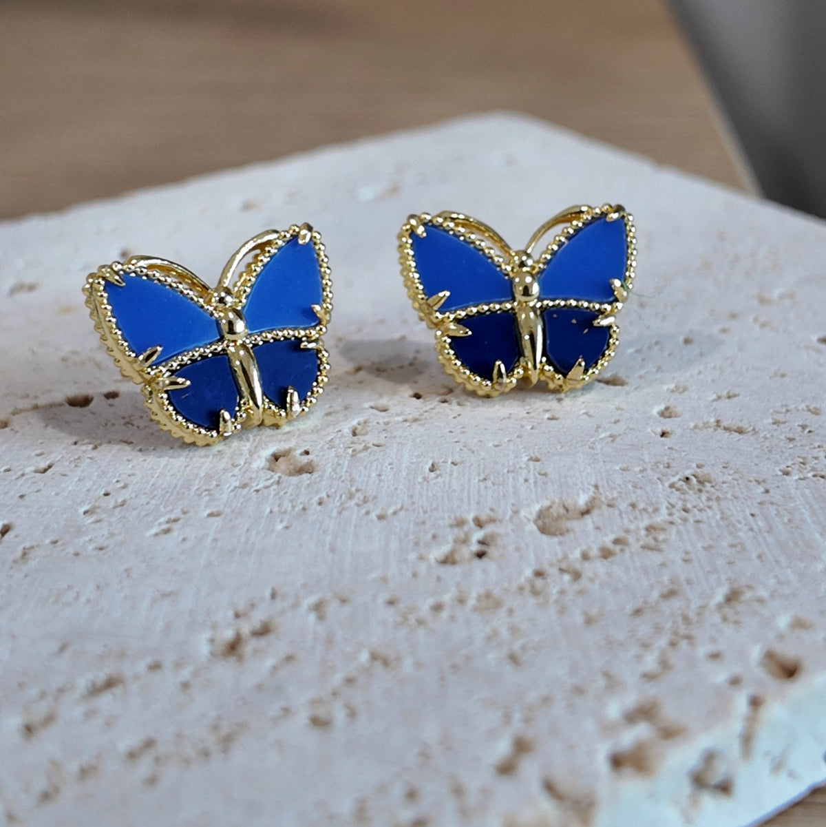 Blue Butterfly 🦋 Earrings