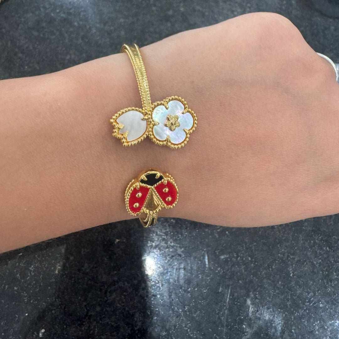Lady Bug Bangle