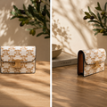 Cessi Wallet White & Gold