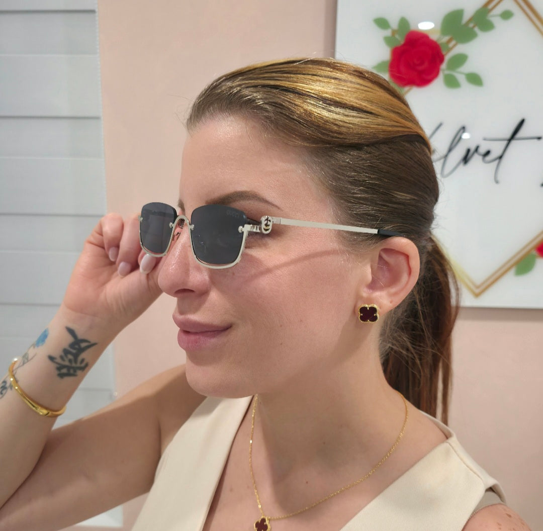 G Silver Sunglasses