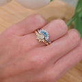 Adjustable Duo Star & Moon Ring