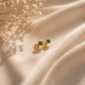Green Earrings Tif