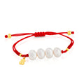 Bear Pearl String Bracelet