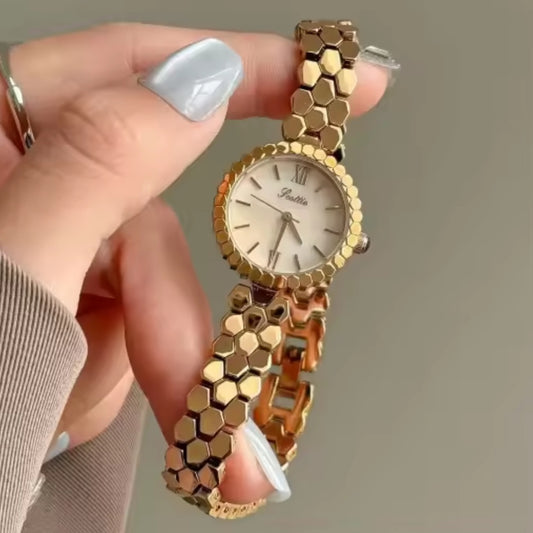 Snake Watch White Dial