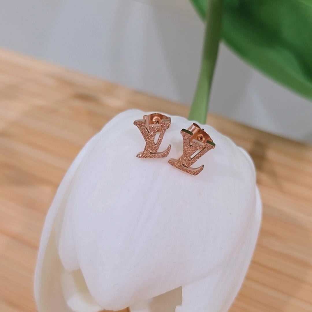 Rose Gold Earrings