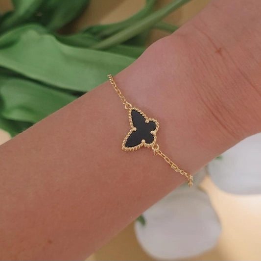Black Butterfly Bracelet
