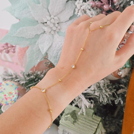 Handchain with hearts