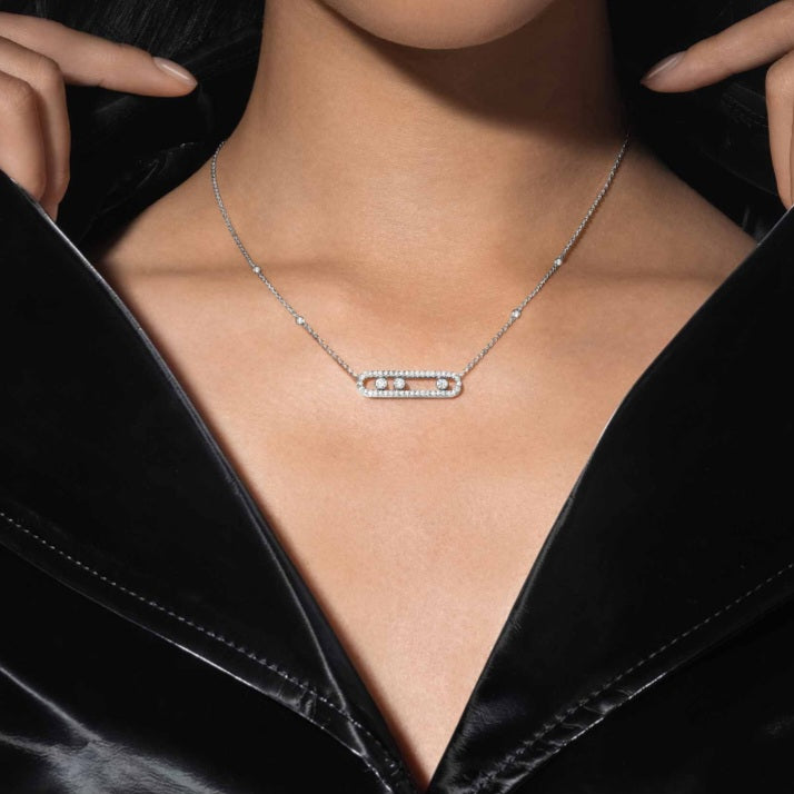 Messi Necklace Silver