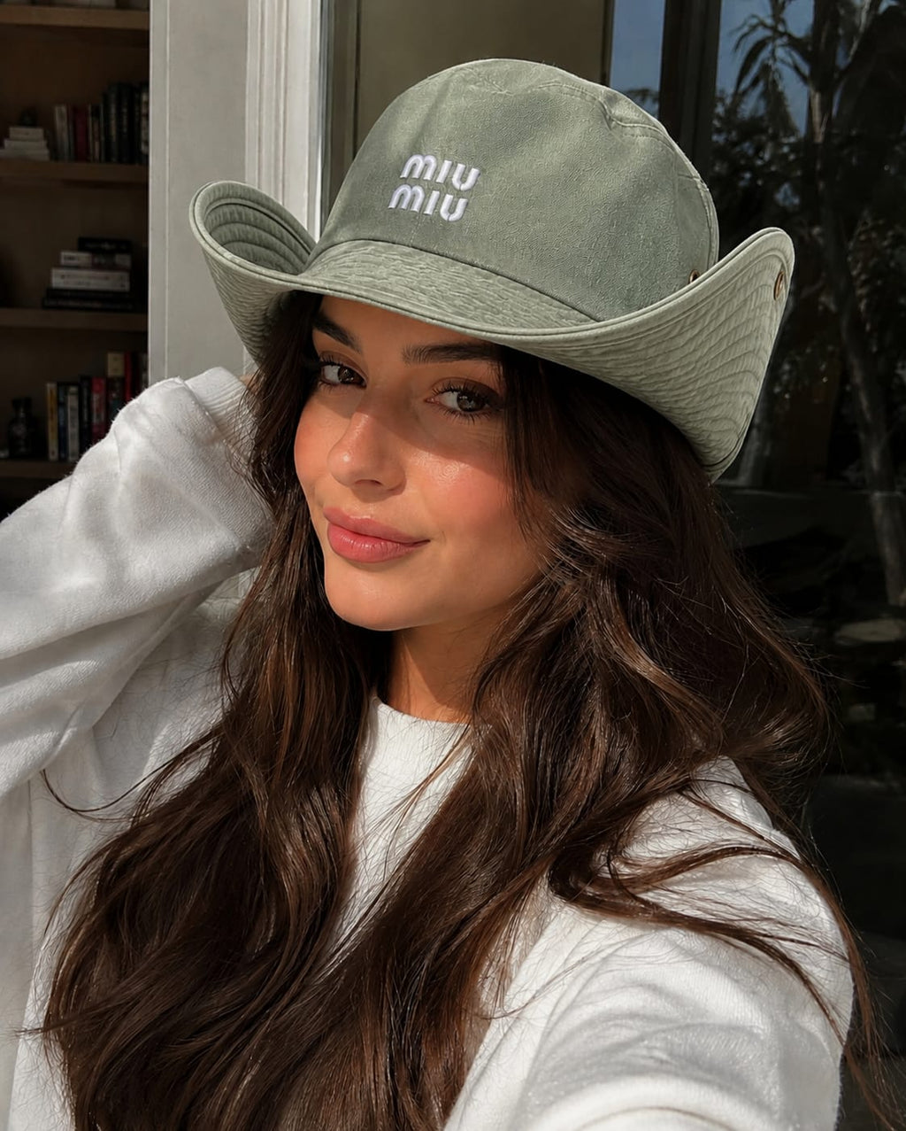 Olive M Hat